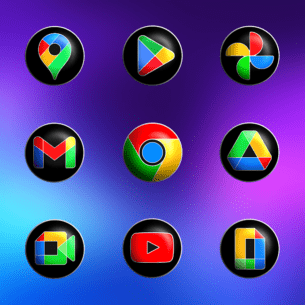 Pixly Fluo 3D – Icon Pack 5.5 Apk for Android 4