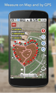 Planimeter – GPS area measure | land survey on map 5.3.1 Apk for Android 2