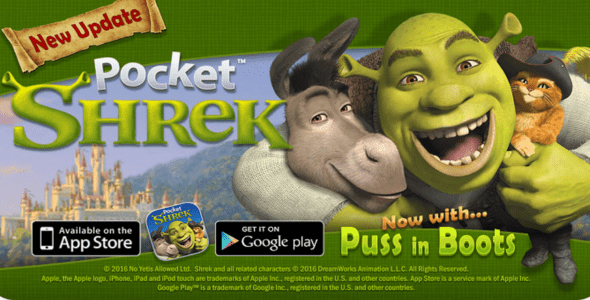 pocket shrek android cover