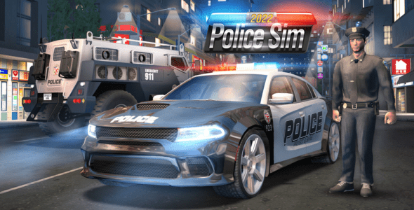 Police Simulator : Car Patrol 1.9.103 Apk + Mod for Android 1 police simulator cover