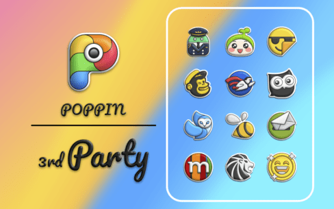 Poppin icon pack 2.7.3 Apk for Android 4