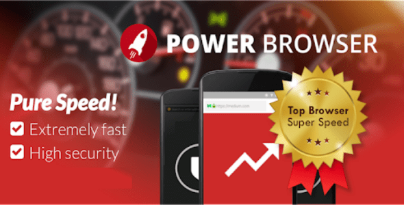 power browser fast internet cover