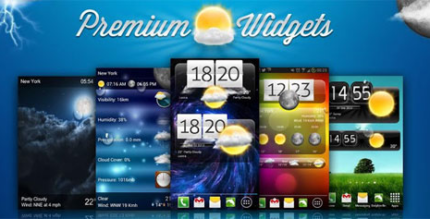 premium widgets weather cover