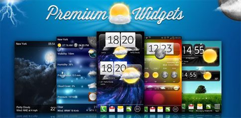 premium widgets weather cover