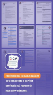 Professional Resume Builder (PRO) 1.19 Apk for Android 1