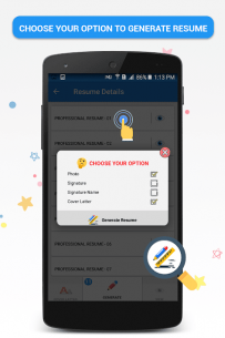 Professional Resume Maker & CV builder- PDF format (PRO) 1.0.9 Apk for Android 5