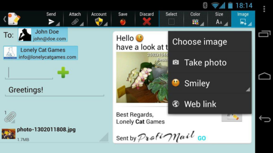 ProfiMail Go  (PRO) 4.32.04 Apk for Android 5