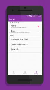 QR and Barcode Scanner – FastQR (PRO) 1.9 Apk for Android 3
