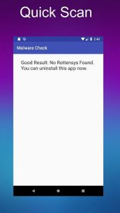 Quick Check for Known Malware 1.3.2 Apk for Android 1