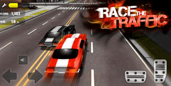 Race the Traffic 1.6.0 Apk + Mod for Android 1 race the traffic android cover