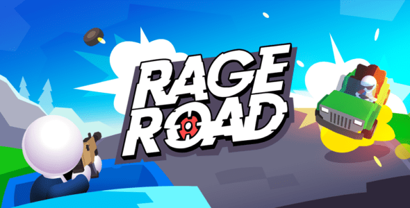 Rage Road - Car Shooting Game 1.3.28 Apk + Mod for Android 1 rage road cover