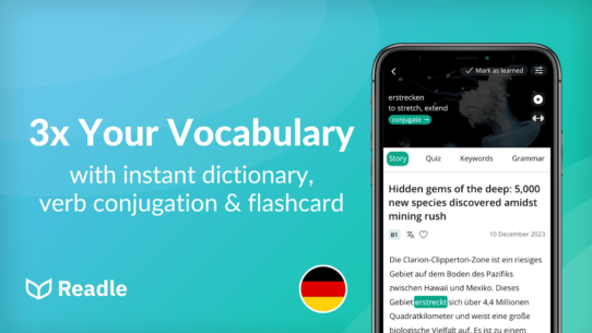 Learn German: The Daily Readle (PREMIUM) 4.1.2 Apk for Android 2