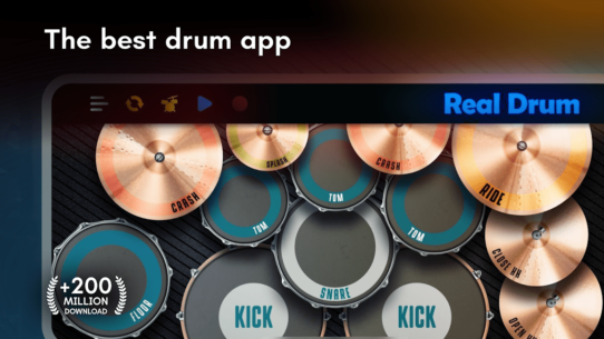 Real Drum electronic drums set 11.5.5 Apk for Android 1