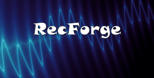 recforge ii audio recorder cover