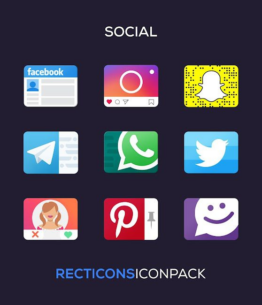 Recticons – Icon Pack 6.11 Apk for Android 2