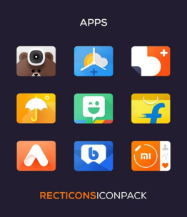 Recticons – Icon Pack 6.11 Apk for Android 4