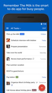 Remember The Milk 4.9.0 Apk for Android 1