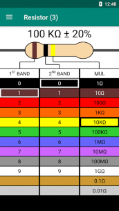 Resistor Color Code – Calculator (PRO) 1.1 Apk for Android 3