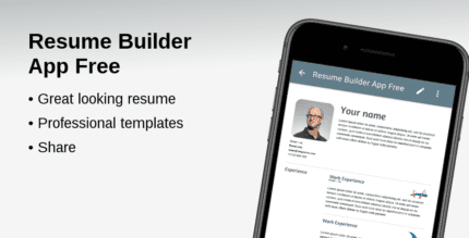 resume app premium android cover