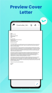 Cover Letter Maker for Resume (PRO) 5.0.2 Apk for Android 5