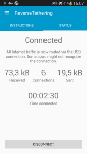 ReverseTethering NoRoot PRO 1.2.1 Apk for Android 3
