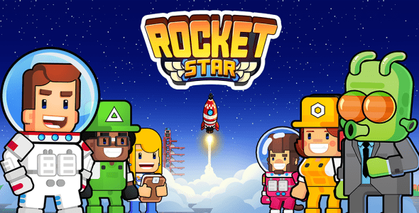 Rocket Star: Idle Tycoon Game 1.53.3 Apk + Mod for Android 1 rocket star android cover