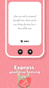 Romantic Fancy Love Messages (PREMIUM) 5.3 Apk for Android 2