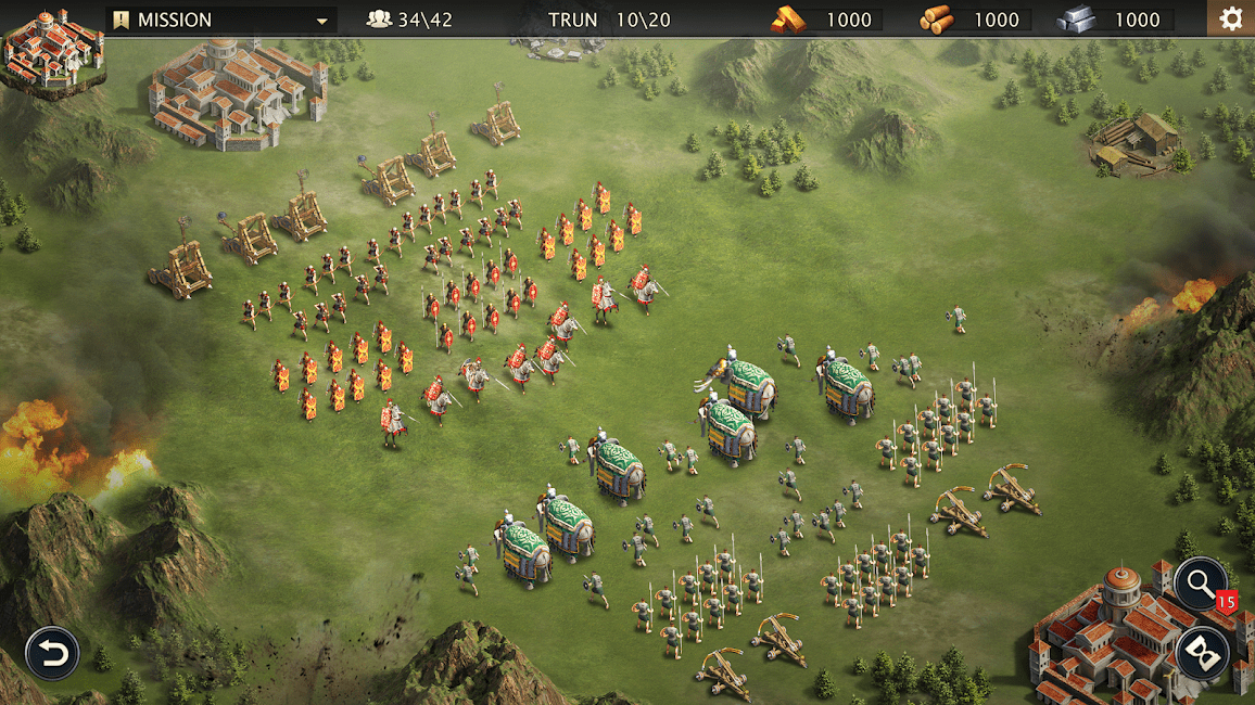 Grand War: Rome Strategy Games 988 Apk + Mod for Android 5