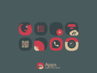 Sagon: Dark Icon Pack 15.5 Apk for Android 3