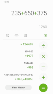 Samsung Calculator 12.4.00.9 Apk for Android 2
