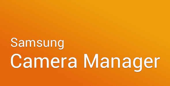 samsung camera manager app cover