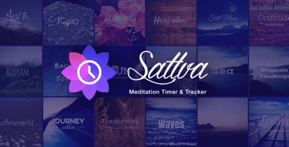 sattva meditation app cover