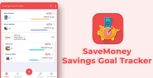 SaveMoney : Savings Goal Track (PRO) 1.1 Apk for Android 1 savemoney cover