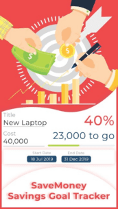 SaveMoney : Savings Goal Track (PRO) 1.1 Apk for Android 1