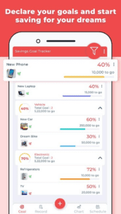 SaveMoney : Savings Goal Track (PRO) 1.1 Apk for Android 2
