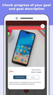 SaveMoney : Savings Goal Track (PRO) 1.1 Apk for Android 4