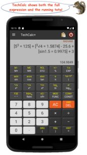 TechCalc+ Calculator 5.1.8 Apk for Android 1