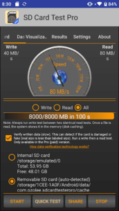 SD Card Test Pro 2.2 Apk for Android 1