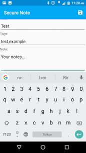 Secure Note 1.1 Apk for Android 2