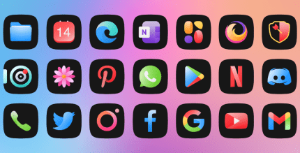 selene noir icon pack cover