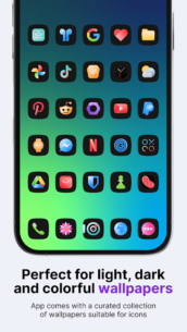 Selene Noir: Dark Icon Pack 30.20.41 Apk for Android 2