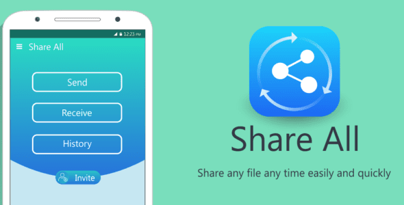 Share ALL : Transfer, Share 1.0.29 Apk for Android 1 share all android cover
