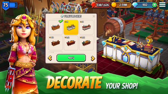 Shop Titans: Crafting Tycoon 17.4.1 Apk for Android 3