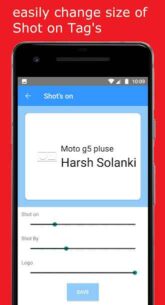 shot on Pro – Auto Add Sign & Shot on mark on pic 3.0 Apk for Android 3