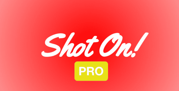 shot on Pro - Auto Add Sign & Shot on mark on pic 3.0 Apk for Android 1 shot on pro android cover