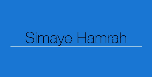 simaye hamrah cover