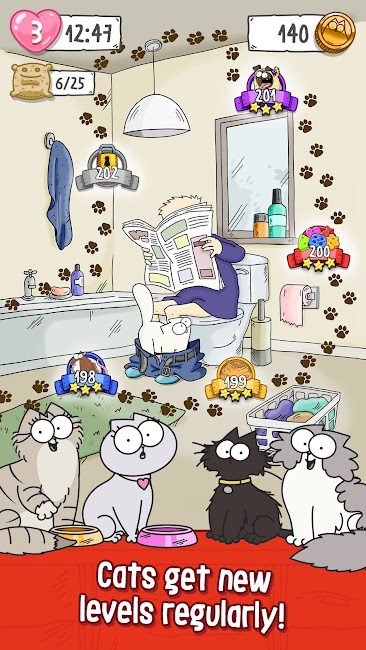 Simon’s Cat Crunch Time 1.78.0 Apk + Mod for Android 3