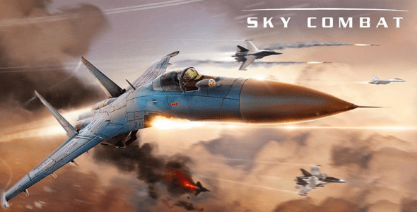 Sky Combat: War Planes Online 8.0 Apk + Data for Android 1 sky combat cover