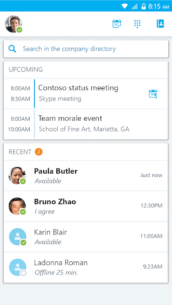 Skype for Business for Android 6.32.0.10 Apk for Android 4