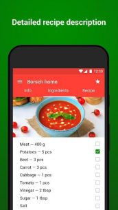 Recipes with photo from Smachno (PREMIUM) 3.1 Apk for Android 2